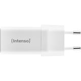 Intenso Power Adapter W40CC GaN chargeur Blanc, 2x USB-C