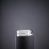 Intenso Power Adapter W40CC GaN chargeur Blanc, 2x USB-C
