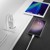 Intenso Power Adapter W40CC GaN chargeur Blanc, 2x USB-C