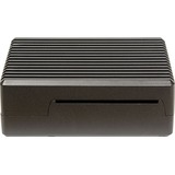 Inter-Tech 88887359 accessoire pour carte de développent Emplacement Noir, Boîtier Noir, Emplacement, Raspberry Pi, Raspberry Pi, Noir, Aluminium, 90 mm