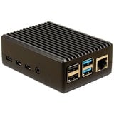 Inter-Tech 88887359 accessoire pour carte de développent Emplacement Noir, boîtier Noir | Emplacement | Raspberry Pi | Raspberry Pi | Noir | Aluminium | 90 mm