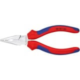 KNIPEX 08 25 145 pince Pince à long bec, Pinces Rouge/Bleu, Pince à long bec, Acier, Plastique, Bleu/rouge, 14,5 cm, 145 g