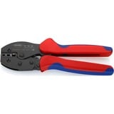 KNIPEX KNIPEX PreciForce® 97 52 36, Pince à sertir Rouge/Bleu, avec gaines bi-matière, brunie