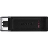 Kingston DataTraveler 70 256 Go, Clé USB Noir, DT70/256GB, USB-C 3.2 Gen 1