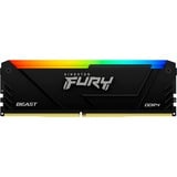 Kingston FURY 16 Go DDR4-3200 Kit , Mémoire vive Noir, KF432C16BB2AK2/16, Beast RGB, XMP