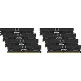 Kingston FURY 256 Go DDR5-5600 (8x 32 Go) mémoire vive Noir, KF556R36RBK8-256, XMP 3.0