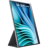LG 16MR70 écran plat de PC 40,6 cm (16") 2560 x 1600 pixels WQXGA Argent Moniteur Argent/noir, 2x USB-C, 40,6 cm (16"), 2560 x 1600 pixels, WQXGA, Argent