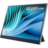 LG 16MR70 écran plat de PC 40,6 cm (16") 2560 x 1600 pixels WQXGA Argent Moniteur  Argent/Noir, 40,6 cm (16"), 2560 x 1600 pixels, WQXGA, Argent