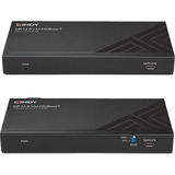 Lindy Extendeur KVM Cat.6 150m, Extension DisplayPort Noir
