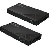 Lindy Extendeur KVM Cat.6 150m, Extension DisplayPort Noir