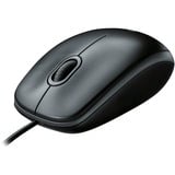 Logitech B100 Optical USB Mouse, Souris Noir, Ambidextre, Optique, USB Type-A, 800 DPI, Noir