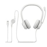 Logitech  casque on-ear Blanc