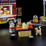 Lumibricks Remorque Chili Dog, Jouets de construction 