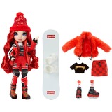 MGA Entertainment Rainbow High - Vacances d'hiver Ruby Anderson, Poupée Rouge