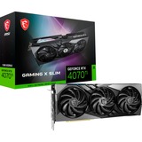 MSI GeForce RTX 4070 Ti GAMING X SLIM 12G, Carte graphique 1x HDMI, 3x DisplayPort, DLSS 3