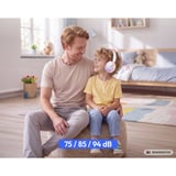 Medion Life HE-1 Kids Casque Bluetooth pour enfants  on-ear rose fuchsia