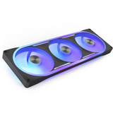 NZXT F420U Ultra RGB ventilateurs de boîtier Noir, 3 pièces, 420 x 140 x 25 mm, PWM