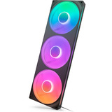 NZXT F420 RGB CORE ventilateurs de boîtier Noir, 3 pièces, 420 x 140 x 26 mm
