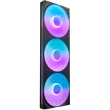 NZXT F420 RGB CORE ventilateurs de boîtier Noir, 3 pièces, 420 x 140 x 26 mm