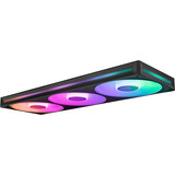 NZXT F420 RGB CORE ventilateurs de boîtier Noir, 3 pièces, 420 x 140 x 26 mm