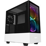 NZXT H510 Elite Midi Tower Blanc, Moyens tours Noir/Blanc, Midi Tower, PC, Blanc, ATX, micro ATX, Mini-ATX, SGCC, Acier, Verre trempé, Multicolore