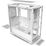 NZXT H7 boîtier midi tower Blanc (mat) | 2x USB-A | 1x USB-C | Verre Trempé