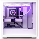 NZXT H7 boîtier midi tower Blanc (mat) | 2x USB-A | 1x USB-C | Verre Trempé