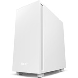 NZXT H7 boîtier midi tower Blanc (mat) | 2x USB-A | 1x USB-C | Verre Trempé