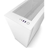 NZXT H7 boîtier midi tower Blanc (mat) | 2x USB-A | 1x USB-C | Verre Trempé