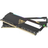 Patriot Viper Steel PVSR416G360C0K module de mémoire 16 Go 2 x 8 Go DDR4 3600 MHz ECC, Mémoire vive Noir, 16 Go, 2 x 8 Go, DDR4, 3600 MHz, 288-pin DIMM