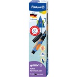 Pelikan Stylo-plume Griffix 4 Noir, Gaucher