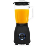 Princess 212092 1,5 L Mixeur de cuisine 1000 W Noir, Blender Noir (Mat), Mixeur de cuisine, 1,5 L, Fonction d'impulsion, Pileur de glace, 1 m, 1000 W