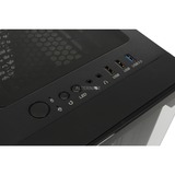 RAIJINTEK SILENOS, Boîtier PC Noir, 2x USB-A 2.0, 1x USB-A 3.2 (5 Gbit/s), 1x Audio, Window-kit