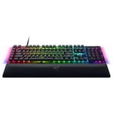 Razer Blackwidow V4 RGB clavier gaming mécanique Noir, Layout DE (QWERTZ), Razer Yellow, 100%