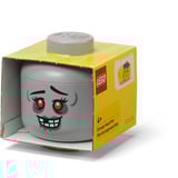 Room Copenhagen Tête de rangement LEGO "Zombie", mini, Boîte de rangement Gris