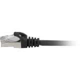 Sharkoon Câble de raccordement RJ-45 S/FTP Cat.7 Noir, 1 mètre, Câble brut