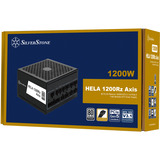 SilverStone HELA 1200Rz Axis alimentation modulaire 1200 watt Noir, 2x 12V-2x6, 5x PCIe
