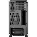 SilverStone  boîtier mini tower Noir | 2x USB-A | 1x USB-C | Verre Trempé