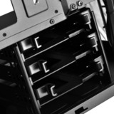SilverStone  boîtier mini tower Noir | 2x USB-A | 1x USB-C | Verre Trempé