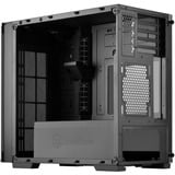 SilverStone  boîtier mini tower Noir | 2x USB-A | 1x USB-C | Verre Trempé