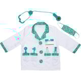 Spin Master PACK DOCTEUR COSTUME + ACCESSOIRES, Jeu de rôle Déguisement, Enfant, Unisexe, Uniforme, Médecin, Vert, Blanc