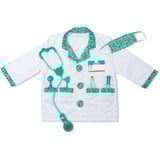 Spin Master PACK DOCTEUR COSTUME + ACCESSOIRES, Jeu de rôle Déguisement, Enfant, Unisexe, Uniforme, Médecin, Vert, Blanc
