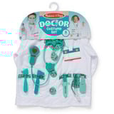 Spin Master PACK DOCTEUR COSTUME + ACCESSOIRES, Jeu de rôle Déguisement, Enfant, Unisexe, Uniforme, Médecin, Vert, Blanc