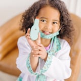 Spin Master PACK DOCTEUR COSTUME + ACCESSOIRES, Jeu de rôle Déguisement, Enfant, Unisexe, Uniforme, Médecin, Vert, Blanc