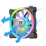 Thermaltake SWAFAN 12 RGB 120x120x25, Ventilateur de boîtier Noir