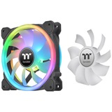 Thermaltake SWAFAN 12 RGB 120x120x25 ventilateurs de boîtier Noir, 3 pièces, 120 x 120 x 25 mm
