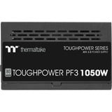 Thermaltake Toughpower PF3 alimentation modulaire 1050 watt Noir, 5x PCIe, 5x PCIe, gestion des câbles