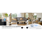 Tineco FLOOR ONE S5 Stretch Extreme, Aspirateur sec/humide Blanc/Noir