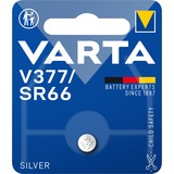 Varta -V377 Piles domestiques, Batterie Batterie à usage unique, SR66, Argent-Oxide (S), 1,55 V, 1 pièce(s), 27 mAh