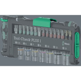 Wera Tool-Check Combi 1, avec KNIPEX Cobra, Set d'embouts de vissage Noir/Vert